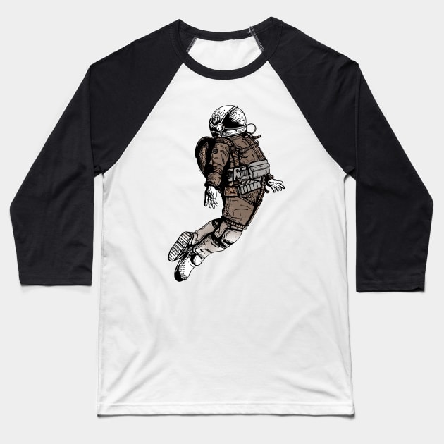 astronaut olone Baseball T-Shirt by pesidsg